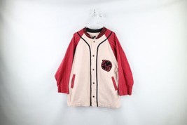 Vtg 90s Negro League Baseball Mens L Pittsburgh Crawfords 3/4 Sleeve Jacket USA - $69.25