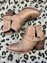 Very G Women&#39;s The Barnyard Dance Booties Brown - $37.00