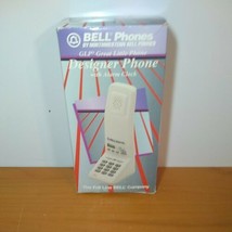 Northwestern Bell Phones Telephone The Great Little Phone Cream Clock Alarm - $30.81