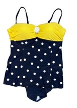 Coco Limon Retro 50&#39;s One Piece Swimsuit swim dress size 24 - New With Tags - $41.38