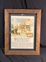 Coca-Cola Original 1931 Yellowstone Old Faithful Coke Bears Cowboys Fram... - $49.99