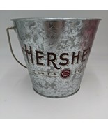 Hersheys Times Square Metal Candy Bucket Tin-From NY City  - $17.81