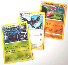  Pokémon 3-pack Trading Cards Tangrowth Corvisquire Medicham Stage 1 2016-20 - £2.75 GBP