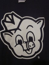Nwt Piggly Wiggly &quot;I&#39;m Big On The Pig&quot; Purple Long Sleeve Tee Size Youth L - £9.42 GBP