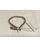 Pink Cubic Zirconia Tennis bracelet silver plated - £27.91 GBP