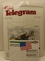 Vintage New LGB G Scale Model Trains Telegram Magazine Vol 4 No 4 Winter... - £15.60 GBP