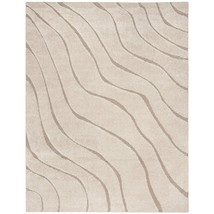 SAFAVIEH Florida Shag Collection Area Rug - 8' x 10', Cream & Beige, Non-Sheddin - $382.99