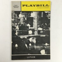1964 Playbill Luther by Tony Richardson, John Osborne at Lunt-Fontanne Theatre - £18.96 GBP