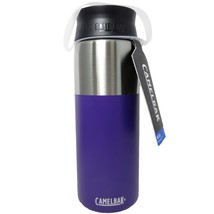 20oz Camelbak Water Bottle Purple Hot Cap Stainless Steel Vacuum Insulated Iris - £18.34 GBP