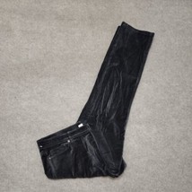J JILL Velvet Dress Pants Womens 14 Dark Gray Straight Leg Cotton Stretch - £17.26 GBP