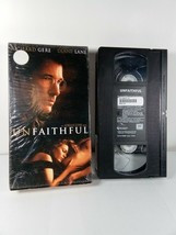Unfaithful Movie VHS Video Tape Drama Thriller  Richard Gere Diane Lane - £5.69 GBP