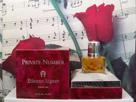 Etienne Aigner Private Number Perfume For Women 0.5 FL. OZ. NWB - £127.88 GBP