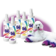 Pet Hair Dye Dog Cat Coat Semi Permanant Grooming Spray 4oz Choose From ... - £27.44 GBP