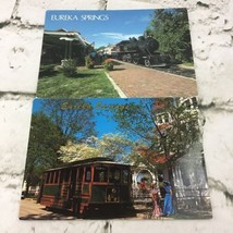 Eureka Springs Arkansas Postcards Lot Of 2 Train Trolly Travel Tranportation VTG - £5.91 GBP