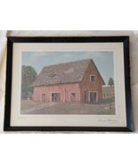 1958 Dwight Eisenhower Christmas White House Gift Framed Print Deserted-... - $412.68