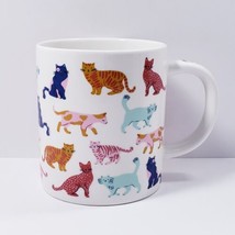 Parker Lane Cat Person Off White 16 oz. Stoneware Coffee Mug Cup - £12.90 GBP