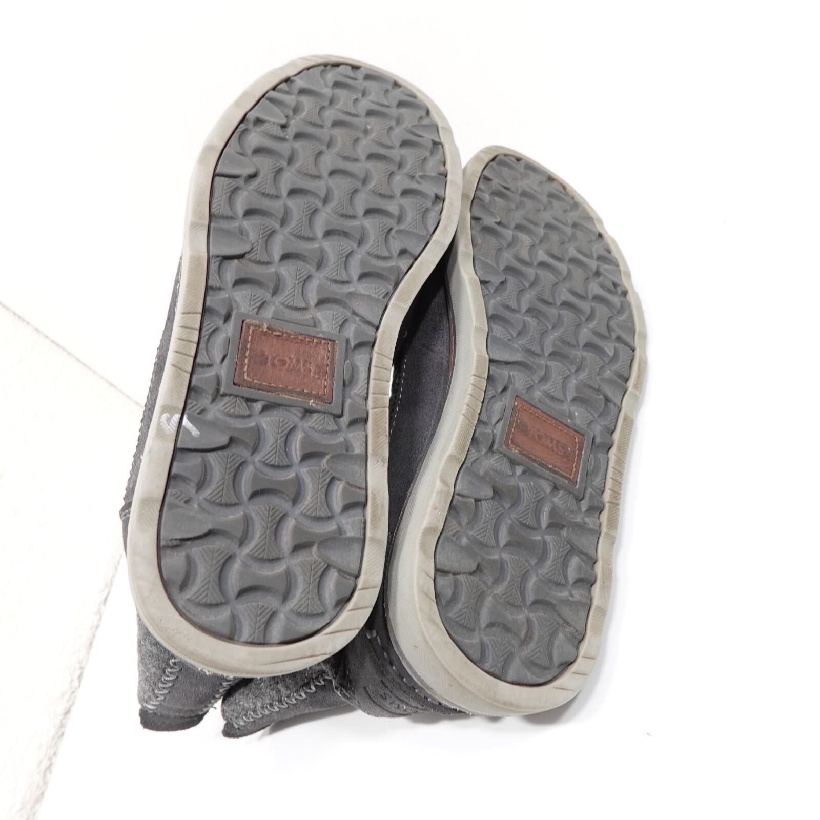Toms Searcher Chukka Boot Quilted Wool Lace Up Heather Gray Mens Size 7 Item image 8