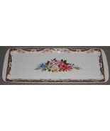 Royal Palace PORCELAIN DRESSER TRAY Floral Motif - $54.12 CAD
