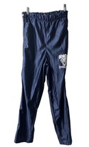 Teamwork Boys Size Large Blue Pull off Insulated Track Pants Pull up Navy Blue - £9.40 GBP