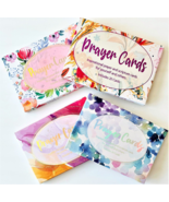 NEW Lot of 4 20 Packs Christian Bible Prayer Scripture Cards by Crown Jewlz - £11.33 GBP