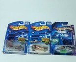 Lot of 3 Hot Wheels Highway Horror W-Oozie Surf Crate Fright Bike NEW Di... - $23.75