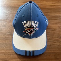 Oklahoma City OKC Thunder NBA Adidas Flex Fit Hat Cap - £8.44 GBP