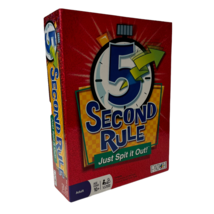 Five 5 Second Rule Just Spit It Out Game Family Fun Party Trivia Questio... - $14.60