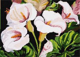 Pepita Needlepoint Canvas: Lilies Display, 14&quot; x 10&quot; - £74.85 GBP+