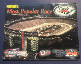 Bristol Motor Speedway Sharpie 500-NASCAR Program-8/2001-Aerial View Cover - $60.78