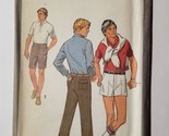 1979 Simplicity Sewing Pattern #8991 Size 32 Men&#39;s Pants in Three Length... - $14.84