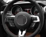 Steering Wheel Cover Suede For Ford Mustang 15-19 - £27.52 GBP+