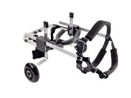 Pets and Wheels Dog Wheelchair - For XXS/XS Size Dog - Color Silver 5-15... - $2,342.72 MXN