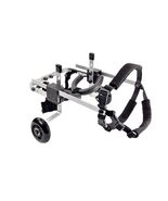 Pets and Wheels Dog Wheelchair - For XXS/XS Size Dog - Color Silver 5-15... - $2,342.72 MXN