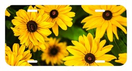 Sun Flower Sunflower USA Metal Black License Plate holder tag - £7.94 GBP
