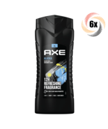 6x Bottles AXE Alaska 3in1 Ocean Air &amp; Bergamot Scent Hair &amp; Body Wash |... - $782.48 MXN