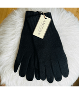 AMICALE Cashmere Touch Screen Tech Knit Gloves, Luxurious, 100%, Black, NWT - €68,39 EUR