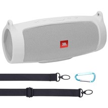 co2CREA Silicone Travel Case Replacement for JBL Charge 4 Waterproof Bluetooth S - £20.77 GBP