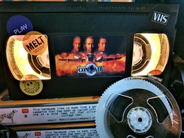 Con Air Retro VHS Tape Night Light table lamp,Top Quality! Amazing  - £20.02 GBP