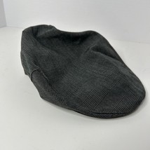 Vintage Cabbie Newsboy Cap Hat Plaid Sz 7-7 1/8 Made in USA - $14.13