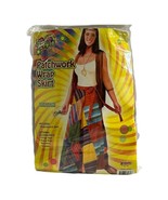 Halloween Costume Hippie Patchwork Wrap Skirt Only Maxi Adults One Size ... - €9,68 EUR