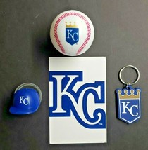 Kansas City Royals Baseball Vending Charms Lot of 4 Ball, Helmet, Key Ch... - £13.34 GBP