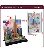 Empire State Building NY 3D Diorama World Famous Architecture Display DIY - £7.85 GBP