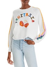 Mother the Boost Crop Cutoff Sweatshirt, Size XS - $108.90