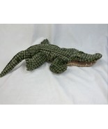 FOLKMANIS ALLIGATOR CROCODILE Full Body Hand Puppet 20” Plush plastic Teeth - $452.18 MXN