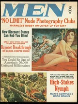 Men Magazine Nov 1965-CHAINED BLONDES-WW Ii Pulp Thrill Fn - £39.85 GBP