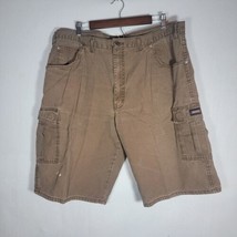 Mens Dickies Shorts, Tan Brown Gently Used, Size 44 Relaxed Fit, Pockets - £11.84 GBP