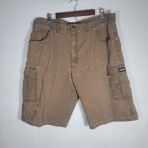 Mens Dickies Shorts, Tan Brown Gently Used, Size 44 Relaxed Fit, Pockets - £11.25 GBP