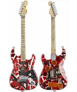 Photo of Fender Stratocaster Eddie Van Halen Frankenstrat Sticker (Unfra... - $4.25