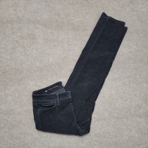 Ann Taylor Loft Curvy Skinny Corduroy Pants Womens 29 8 Gray Cotton Stretch - £16.23 GBP