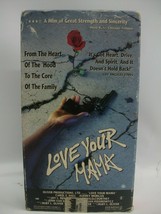 Love Your Mama VHS Cassette Tape Play Tested Works Janet Jackson Former Rental - £6.33 GBP